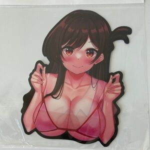Anime Character Holographic Sticker